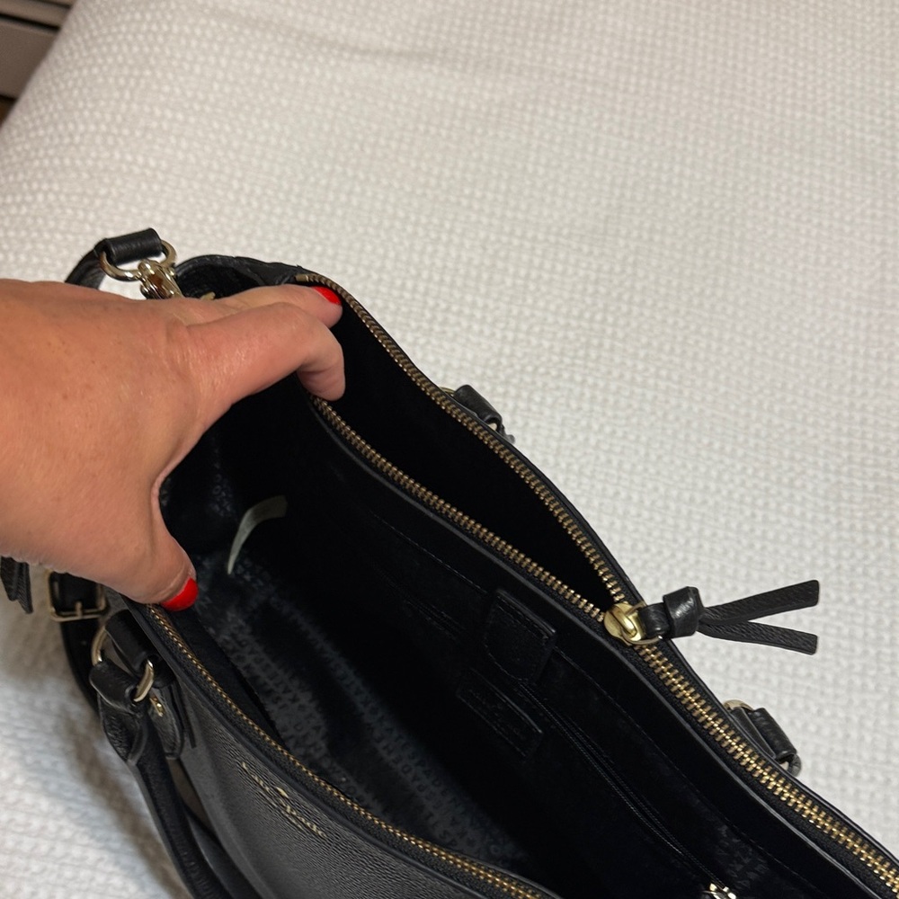 Kate Spade Black Satchel Bag - Picture 3 of 6